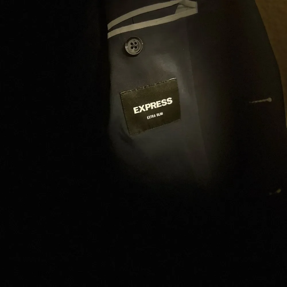 Express Men's Blue Suit